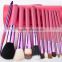 OEM/ODM handmade makeup brushes set professional 2016