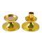 Electroplated Gold Silver Colored Candle Holder Stand Small Size Taper Candlesticks Holder