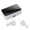 Wireless Earphone Bt5.0 Tws Earbuds Led Display Power Bank Headset  solar Microphone Earphone