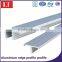 Small t Profile Edge Banding Aluminium Frame