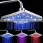 LED Overhead Rain Shower, LED light Shower Head, Rain Shower Head Ceiling