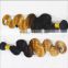 Two tone hair extension real human hair for sale china ombre bundles 100% remy human hair extension