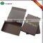 custom logo printed matte laminated book shape folding box