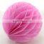 6 Inch Paper Craft Honeycomb Ball for Wedding Party Decoration