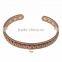 Bangle, PT8204 Copper Therapy Bangle Bracelet, Magnetic Bracelet Jewelry Wholesale