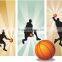 (110132) Hot sell promotional customized logo basketball in bulk