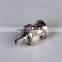 75 Ohm BNC Male Connector Crimp/Solder Attachment for coaxial cable