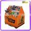 good quality supermarket chain store paper cardboard pallet display for daily necessities