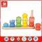 2015 Newest toys for kids basic counting stacker 16 pieces montessori school toys for children