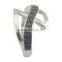 China Manufactural Fashion Jewelry Silver Ring