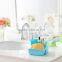 Kitchen Multipurpose pot cover frame with water pan spongy spoon storage rack