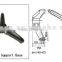 Plastic Conveyor connection parts circular arc chassis P758