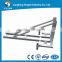 Aluminum alloy suspended platform/cradle/gondola with 1000kg counter weight for facade cleaning and maintenance
