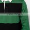 Heavyweight Pique Cotton Custom Long Sleeve High Quality Polo T Shirt Strip Men Polo shirt