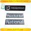 golden logo metal nameplate for furniture in aluminum highlight plate