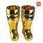 Manufacture Promotion Sodalime Glass Gold Plated Boot Foot Beer Pub Bar Glass
