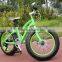20 inch women beach cruiser bike / 4.0 fat tire bike / 7 speed cruiser bicycle