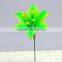 4 Inch Plastic Decorative Lily Flowers Garden Stakes