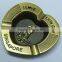 Promotional Gifts Decorative American Style Round Souvenir Metal Ashtray