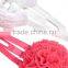 flower hair clips rose,flower hair clip sunflowers,hairclip flower, snap clip covers fabric