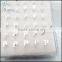 letter P sterling silver nose pins