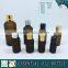 Frosted Amber Glass Essential Oil Bottle