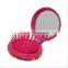 Customized Logo Girls Pocket Makeup Compact Mirror with Comb