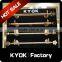 KYOK New Design polished brass curtain rods ,length 6m curtain pole ,curtain rod factory in foshan