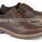 2015 fashion hangmade cow leather casual shoe for men