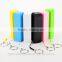 2016 New High-Quality Mobile Power Bank 2200mAh Powerbank Portable Charger External Battery Pack Mobile Phone Charger