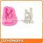 Hot good quality wedding bride and bridegroom silicon molds for soap making