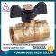 TMOK control type heavy duty brass water shut-off valve packing gland brass ball valve CE certificationn