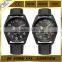 decorated small hands perfect japan movement watch date function steel watch