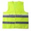 OEM high-Visibility orange yellow reflective safety fluorescent safety vest