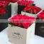 customized luxury paper flower box