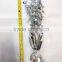 38cm high PET Silver Five-pointed star National Day centerpiece decoration