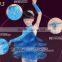 2016 girls latest design Latin dance skirt