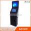 The Lastest design floorstanding dual touch screen display kiosk/dual monitor display kiosk