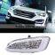 1 Pair Car 12V 12W LED DRL Daytime Running Light Fog Lamp For Hyundai Santa Fe IX45 2013 2014 2015 Auto Parts                        
                                                Quality Choice