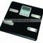 super large glass digital body fat kcal weighing scale with touch button 330*330