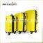 4 wheel hard shell trolley abs luggage for travel