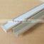 QS-A55 23x8mm Recessed Aluminum LED Profile With Flange linear housing