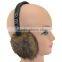 Newest hot-sale soft fur earmuffs with bluetooth headphone