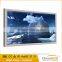 Gaint size fabric outdoor backlit advertising billboard with silk signboard