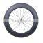 88mm Tubular Aero Road Bike Rim Wheelset, 88mm Tubular Carbon Road Racing Bike Rim 27mm Wide