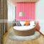 0503 Outdoor Furnitue for Garden Comfortable Round Sun Rattan Sofa Bed YPS053