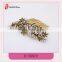 Hot sell Different colors Available metal starfish hair comb