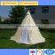 TC Fabric and Single Layers camping teepee tent