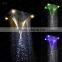 Luxury led rain shower kits 600*800mm embeded ceiling rainfall shower systems with brass body spray heads
