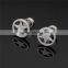2 Pieces 16G Fake Plugs and Tunnel Star Shaped Cheater Body Piercing Jewelry